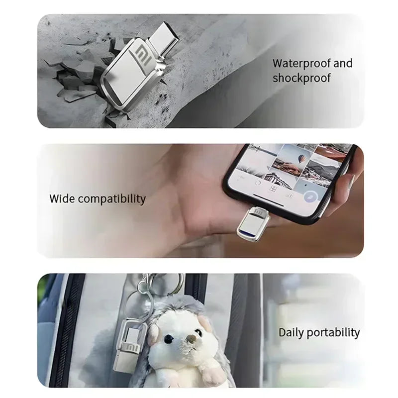 2TB Type C to USB Flash Drive