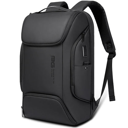 BANGE Pro Smart Travel Backpack with USB Charging Port – Fits 15.6” Laptop, Waterproof & Ergonomic for Daily Commute